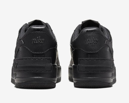Men's Air Force 1 Shadow Low Triple Black Shoes