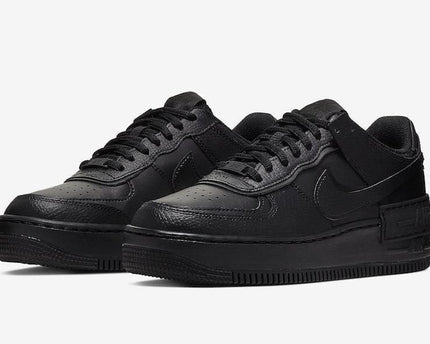 Men's Air Force 1 Shadow Low Triple Black Shoes