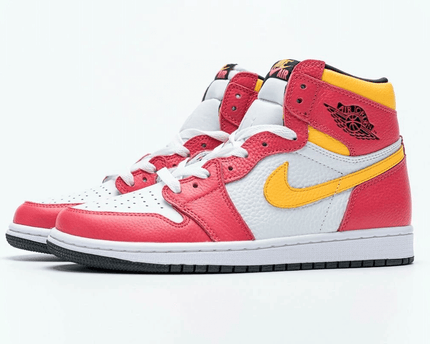 Men's Air Jordan 1 High OG Light Fusion Red Shoes