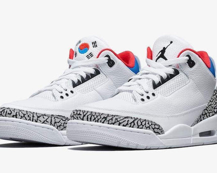 Men's Air Jordan 3 Korea - Seoul Shoes
