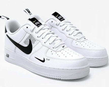 Men's Air Force 1 '07 LV8 Utility Low White Shoes