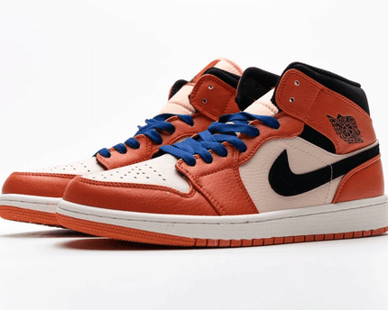 Men's Air Jordan 1 Mid SE Team Orange Shoes