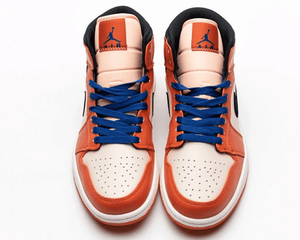 Men's Air Jordan 1 Mid SE Team Orange Shoes