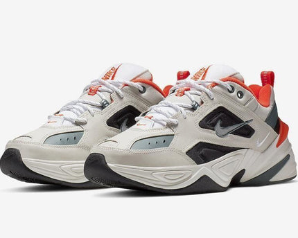 Men's M2K Tekno Light Bone Turf Orange Shoes