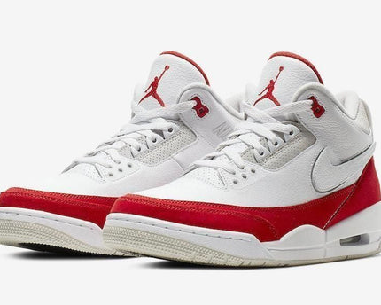 Men's Air Jordan 3 Tinker White University Red Shoes