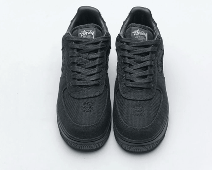 Men's Stussy x Air Force 1 Low Black Shoes