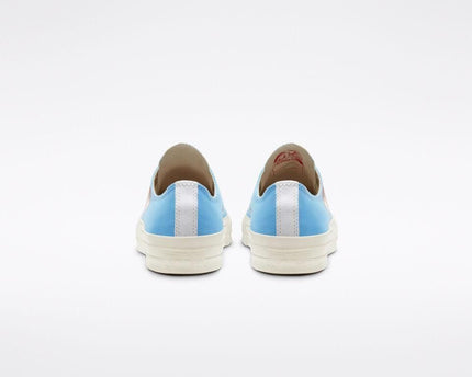 Men's Play Comme Des Garcons X Converse Low Top Blue Shoes