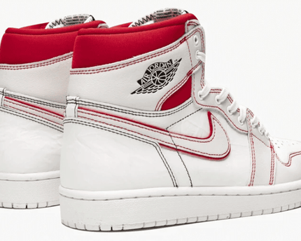 Men's Air Jordan 1 Retro High OG Phantom Sail Red Shoes