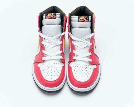 Men's Air Jordan 1 High OG Light Fusion Red Shoes