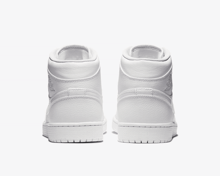 Men's Air Jordan 1 Triple White Shoes