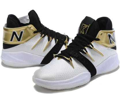 Men's Kawhi Leonard OMN1S White Gold Black Shoes