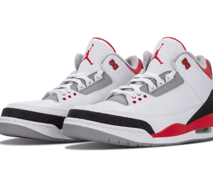 Men's Air Jordan 3 Fire Red Shoes