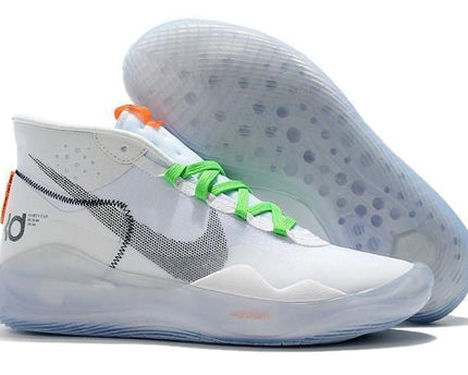 Men's KD 12 White Ice Shoes