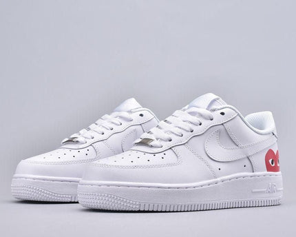 Men's Air Force 1 X Comme Des Garcons Play Shoes