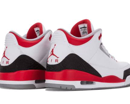 Men's Air Jordan 3 Fire Red Shoes