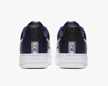 Men's Air Force 1 '07 LV8 Low NBA Navy Blue Shoes