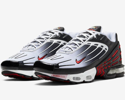 Men's Air Max Plus III Classic Black White Red Shoes
