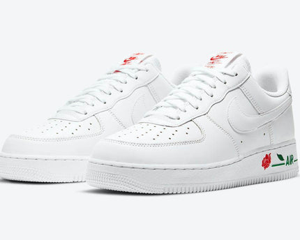 Men's Air Force 1 Low White Rose Shoes