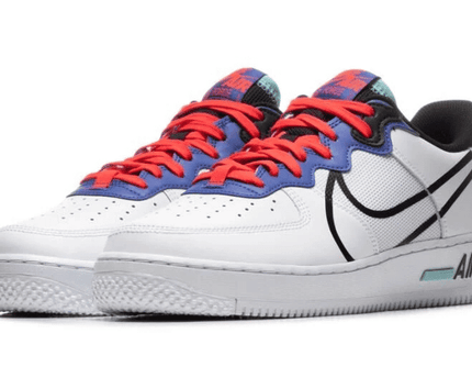 Men's Air Force 1 React Astronomy Blue Shoes
