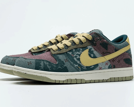 Men's SB Dunk Low Lemon Wash Shoes