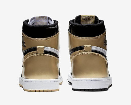 Men's Air Jordan 1 Retro High OG Gold Top 3 Shoes