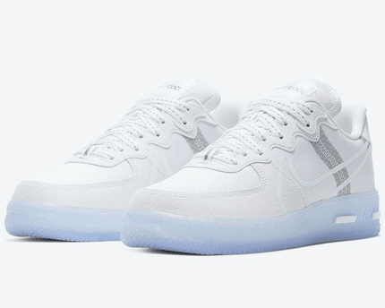 Men's Air Force 1 React White Ice Shoes