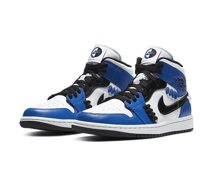Men's Air Jordan 1 Mid Sisterhood Shoes