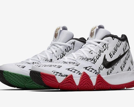 Men's Kyrie 4 BHM Black Month History Shoes