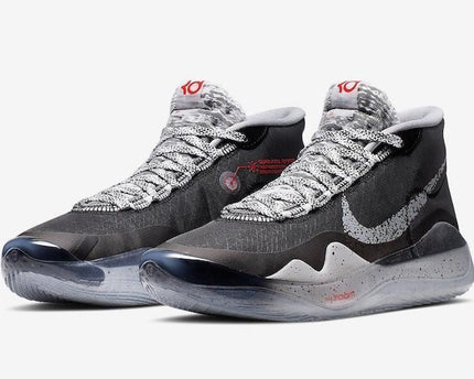 Men's KD 12 Black Cement Shoes