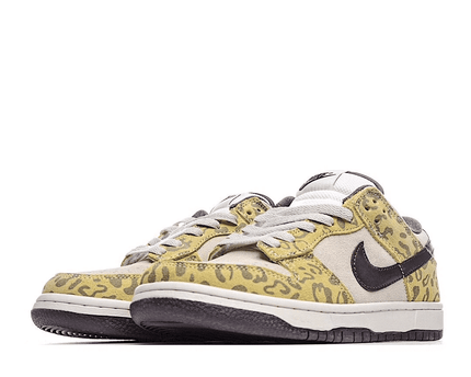 Men's SB Dunk Low Animal Pack Giraffe Cheetah Shoes