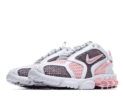 Men's Air Zoom Spiridon Cage 2 Stussy Fossil Shoes A6