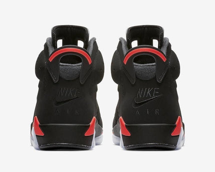 Men's Air Jordan 6 Black Infrared Shoes