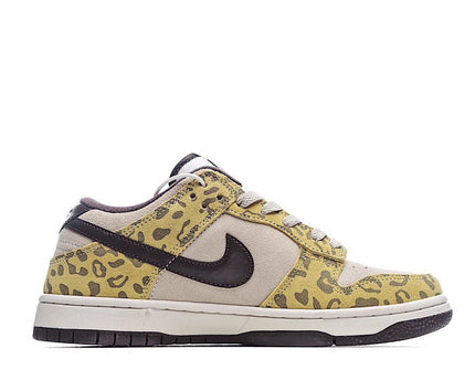 Men's SB Dunk Low Animal Pack Giraffe Cheetah Shoes