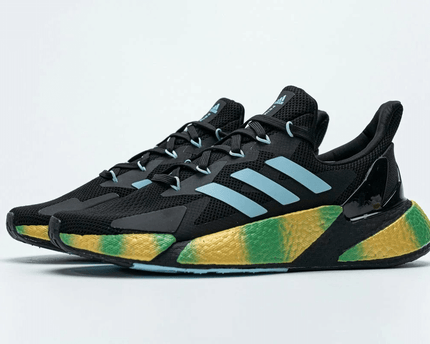 Men's XL9000L4 Boost Black Yellow Green Shoes