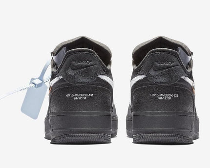 Men's Air Force 1 X Off White Low Black Shoes
