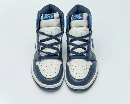 Men's Air Jordan 1 High OG Obsidian University Blue Shoes