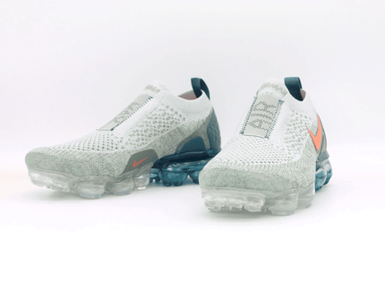Men's VaporMax Moc 2 Light Silver Campfire Orange Shoes