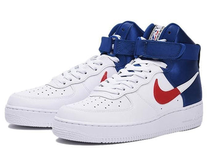 Men's Air Force 1 '07 LV8 High NBA Navy Blue Shoes