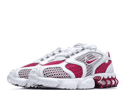 Men's Air Zoom Spiridon Cage 2 Stussy Fossil Shoes A5