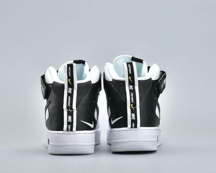 Men's Air Force 1 Mid Utility White Shoes