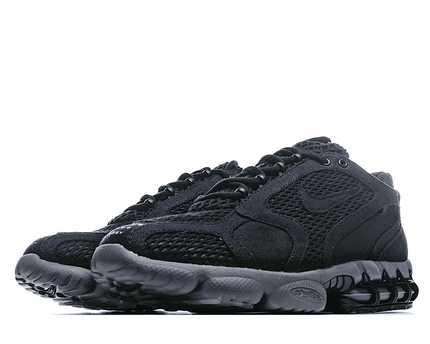 Men's Air Zoom Spiridon Cage 2 Stussy Fossil Shoes A13