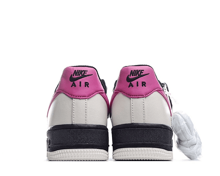 Men's Air Force 1 White Black Pink Shoes