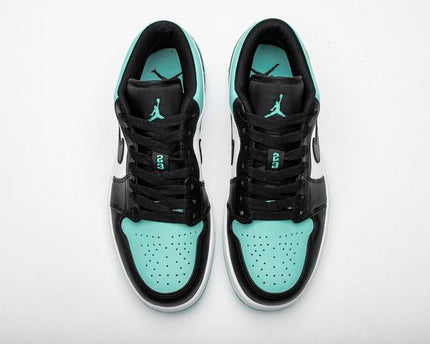 Men's Air Jordan 1 Low Emerald Toe Shoes