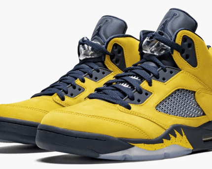 Men's Air Jordan 5 Michigan Shoes