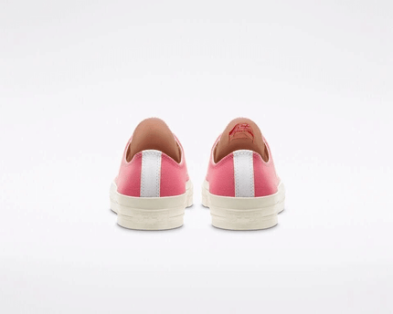 Men's Play Comme Des Garcons X Converse Low Top Pink Shoes