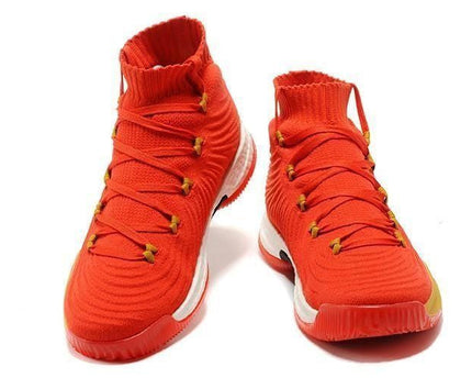 Men's Crazy Explosive Primeknit Red Gold Shoes
