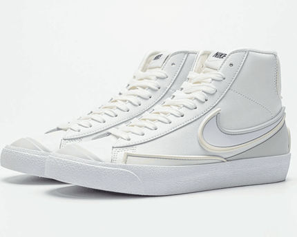 Men's Blazer Mid 77 White Shoes