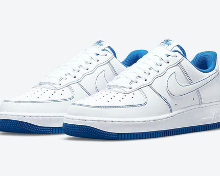 Men's Air Force 1 Low With Game Royal Stitching Shoes