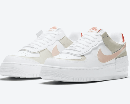 Men's Air Force 1 Shadow Hints Crimson and Mango Shoes
