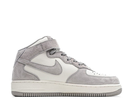 Men's Air Force 1 Mid Gray Shoes